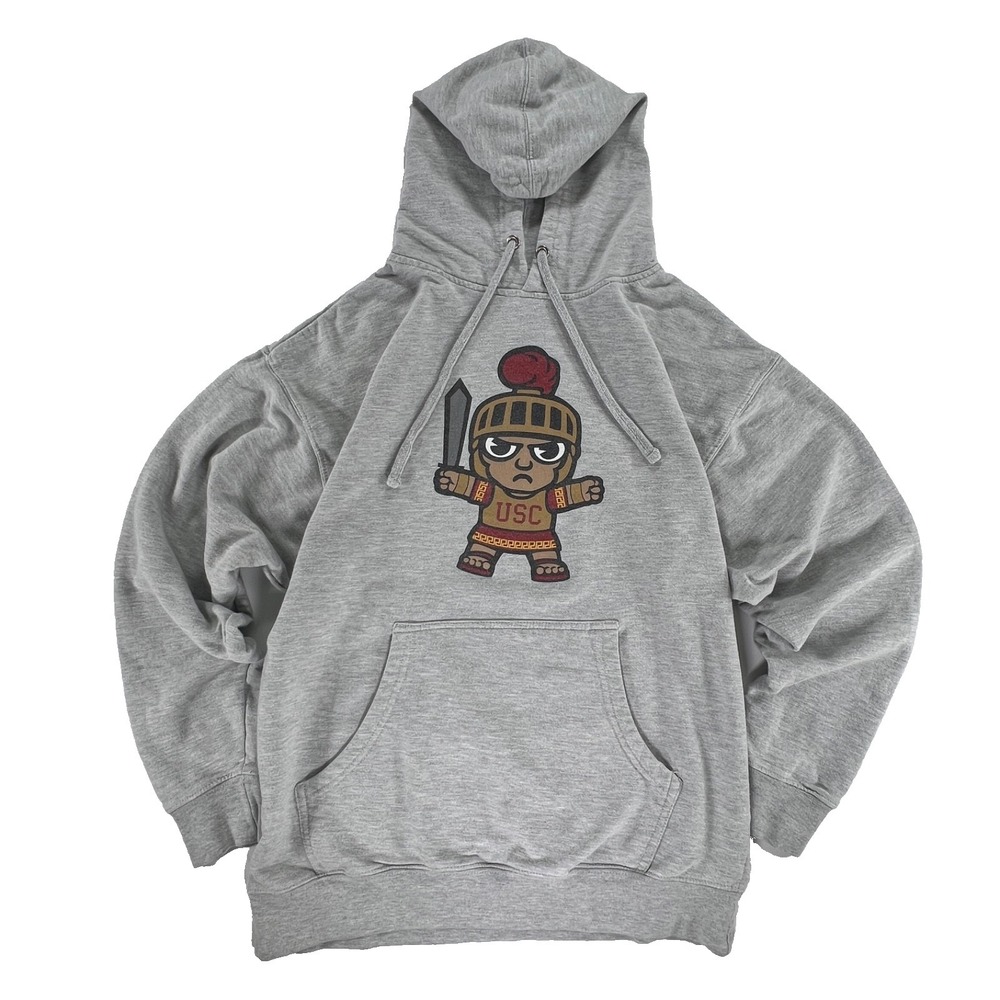 USC Trojans Hoodie Tokyodachi Mens L Gray Shibuya Graphic Pullover